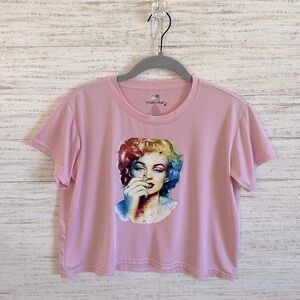 Marilyn Monroe Dri Fit Crop Top | SIZE M